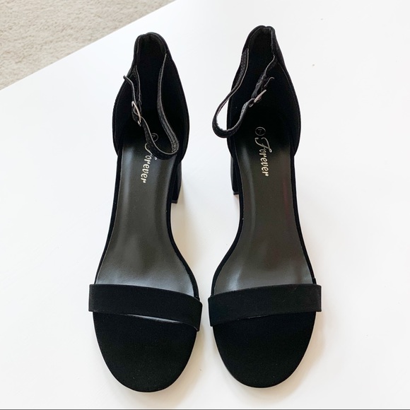 Forever Black NUB Heels Nataly-06 - Picture 4 of 9